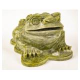 Hand Carved Chinese Jade Frog