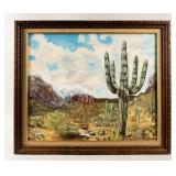 Southwest Desert Landscape Painting