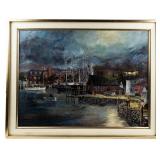 Art Framed Oil Painting by Robert Lebron