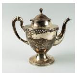 Antique Sterling Silver Tea Kettle