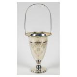 Shreve & Co. Sterling Silver Flower Basket Vase