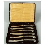 James Deakin & Sons Sterling Silver Knife Set
