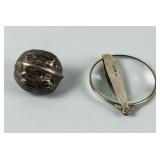 Lot of 2 Sterling Silver Novelties