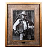 John Wayne Framed Portrait