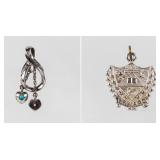 Jewelry 2 Sterling Silver Pendants
