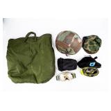 Mixed Lot Of Military Surplis Pasgt Helmet & More