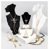 Jewelry Lot of 5+ Bolo Ties & Accents