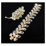 Jewelry 1950s Coro Pegasus Bracelet & Brooch