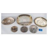 6 Vintage Silver-Plated Kitchen Items