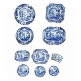 Set of 43 Spode Blue Italian Kitchen Ware Pieces