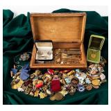 Jewelry Vintage Pins/Tie Bars/Cuff Buttons