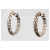 Jewelry Sterling Silver Hoop Earrings