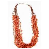 Jewelry Vintage Coral Necklace