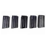 Lot Of 5 Original AR-18 Armalite Magazines 20Rds