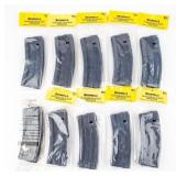 Lot Of 10 Mags AR Pattern Stanag Metal Magazines