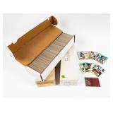 Set of 3 Long Boxes, NFL 60s -90s Cards