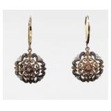 Jewelry Antique Sterling Silver Earrings