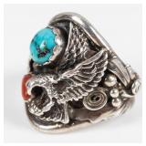 Jewelry Sterling Silver Navajo-Style Men