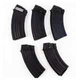 Lot Of 5 Hungarian AK Pattern "Tanker" Magazines