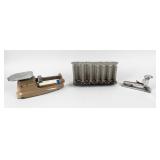 Lot Of 3 Coin Changer / Scale / Stapler