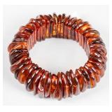 Jewelry Cognac Amber Bead Bracelet