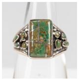 Jewelry Sterling Silver Unakite Ring