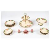 Lot of 20 Vintage Franciscan Desert Rose Ceramics