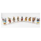Set of 9 "Pepsi Collector Series" Disney Glassware