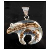 Jewelry Sterling Silver Native American Pendant