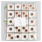 Coin Lincoln Cent  1959-1972 Brilliant Unc.