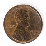 Coin 1909-S Lincoln Cent in Fine Key Date!