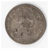 Coin 1822 Capped Bust Half Dollar in Very Fine