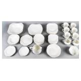 Antique Shelley "Dainty White" China Set  62 Pcs