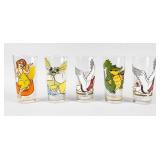 Set of 5 "Pepsi Collector Series" Disney Glassware