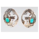 Jewelry Sterling Silver Navajo Earrings