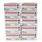AMMO 300rds of .40S&W JHP & 200rds of .40S&W FMJ