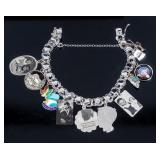 Jewelry Sterling Silver Charm Bracelet