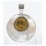 Jewelry Mother of Pearl Pendant