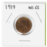 Coin 1919 Lincoln Cent Brilliant Uncirculated