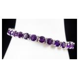 Jewelry Sterling Silver Tennis Bracelet