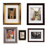 Set of 5 Framed Home Accents
