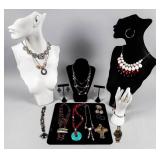 Jewelry Lot of Vintage Costume Pieces