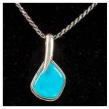 Jewelry Sterling silver Turquoise Necklace
