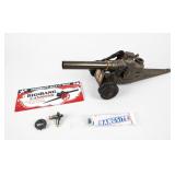 Vintage 1950s Big Bang Military Toy Cannon