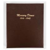 Coin Mercury Dime Partial Set in Dansco Binder