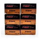 Ammo 300 Rounds Of 38 Special 132Gr PMC Bronze