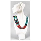 Jewelry Native American Beaded Necklace