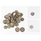 Coin 70 Dimes & Quarters 90% Silver