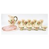 Lot of 14 Vintage Franciscan Desert Rose Ceramics