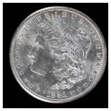 Coin 1881-S Morgan Silver Dollar Brilliant Unc.